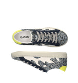 GAMIN Sneakers combinada en glitter azul-marino